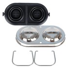 Master Cylinder Cover W bails Gaskets Replacement For Chevy Corvette 1967-1982