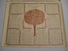 Vintage 70 s Lds Mormon Family History Tree Genealogy 17 x 22  Charts Lot Of 2