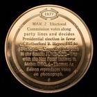 Commemorative Bronze Medal - Franklin Mint - 1877 Hayes-tilden Election - X3122