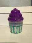 J adore Slime Duo Fluffy Cupcake Scented Purple teal