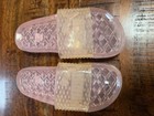 Puma Fenty Jelly Slides Pink Clear Women   s 8 5 W  Dust Bag