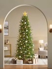 7 5 Ft  Pre-lit Slim Grand Duchess Twinkling Balsam Fir Christmas Tree T25
