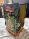 Vintage Lion King Simba Vinyl Coin Piggy Bank Disney New In Box