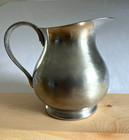 Vintage Royal Holland Pewter Pitcher Kmd Tiel Daalderop Ice Guard Made Holland
