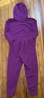 Nike Sportswear Club Fleece Hoodie   Pants Set Womens Size Xs Sweatsuit Purple