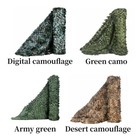 Outdoor Camo Mesh Camouflage Netting Hunting Camping Tent Woodland Hide Cover