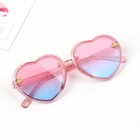 Jinhuibba Kids Heart Shaped Bee Sunglasses Uv400 Protection