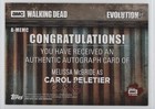 2017 Topps The Walking Dead Evolution Green  25  a-memc Auto 1h1d
