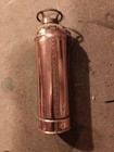 Antique Vintage  first Aid  Copper Brass Fire Extinguisher-polished Empty