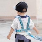 Toddler Leash Anti Lost Wrist Link For Kids Safety Walking Harness Blue Set