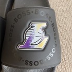 Hugo Boss X Nba Sandals Lakers Men   s Slides Black Size 9 Free Shipping