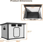 Duck Coop For Outside  Weatherproof Duck House With Easy-clean Design   Ventilat