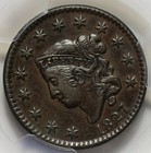 1827 Coronet Head Large Cent  n-11   Pcgs Xf-45 - Us 1c Copper Coin