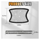 Bling Car Door Handle Protector  Bling Auto Doors Handles Sticker Black white