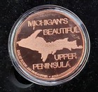 1 5  Yooper Edmund Fitzgerald Medallion -1 Ounce Of Pure Copper With Case