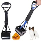 Pet Dog Pooper Scooper Non-breakable With Handle Pooper Scooper Waste Pick New 