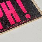 Rare  Original 1971  african People Will Triumph  Red Green Black Bumper Sticker