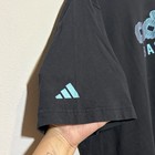 Adidas Solid Black Blue Logo T-shirt Men   s 2xl The Go-to Tee Short Sleeve Nba