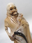 Old Japan Novelty Poison Grim Reaper Figural Decanter Halloween Barware