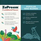 Zupreem Fruitblend Bird Pellets  Daily Bird Food For Cockatiel  Lovebird  Qua   