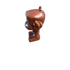 Brown Monkey 1 75in Miniature Figurine Animal Zoo Toy Vintage Kids
