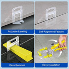 Tile Leveling System  4650-piece 1 16  Tile Spacers Clips Tile Tools  Tile In   