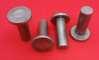  4pcs  7 16 x1-1 4  Flat Head Steel Solid Rivet