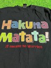 The Lion King Hakuna Matata Disney The Broadway Musical Tee Shirt Size Medium