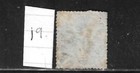 Barbados Scott  19 1861  Britannia  6p  Rose Red- Rough Perf 14 To 16-used