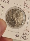 1892 Ecuador Dos Decimos Lima World Silver Coin Km 51 3 Higher Grade   Old Tone