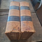 Antique Medical Books Wood   s Practice Of Medicine  2 Volumes  1866  Leatherbound