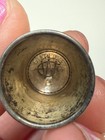 Antique Webster Sterling Silver Thimble  1900s-1920s  Flower Pattern  Size 8