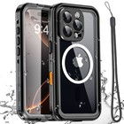 For Iphone 16 Pro Max 16 Plus Case Waterproof Shockproof Heavy Duty Phone Cover