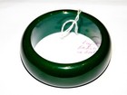 Vintage Art Deco Bakelite plastic Bangle Bracelet Trifari Forest Green In Book