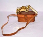 Vintage Brass Opera Glasses  Mother Of Pearl Frame  French Antique Style  Elegan