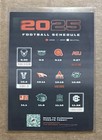 2025 Florida A m University Rattlers Football Pocket Schedule-ashton Grable