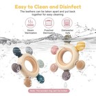 Baby Teething Toys For 0-6 6-12 Months  Bpa Free Baby Teether Sensory Toys