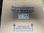 Brady Ps-125-150-wt Wire Markers New In Box  Writing On Box