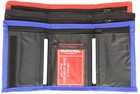 Boys Slim Trifold Kids Nylon Wallet Colors