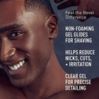 Clear Shave Gel For Men  Clear Shave Gel For Precise Detailing Bevel Aloe 4oz 