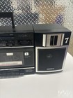 Vintage Sony Cfs-w360 Fm am Stereo Dual Cassette Boombox W  Detachable Speakers 
