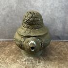 Antique Tea Pot Kashmir Ornate Brass Copper Dragon Handcrafted