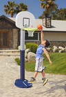 Little Tikes Adjust And Jam Pro Basketball Set  Blue