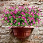 Bundles Artificial Flowers  Fake Artificial Greenery Uv Resistant No 8 Fuchsia