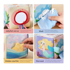 Youuys Baby Tissue Box Toy For Babies 6-12 Months Mermaid Theme