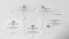 Official Harley Davidson Collectible Holographic Stickers Lot Of 5