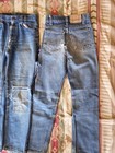 Lot Of 4 Vintage 80s 90s Levi   s Jeans Kids Teens Made In Usa Distressed Montana 