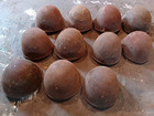 Battlefield Pickups  Italian M33 Helmet Shells  11 This Lot  