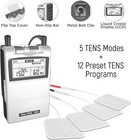 Tens Unit Stimulator Machine  8 Electrodes  Pain Relief  Back   Muscle Therapy