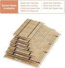 Mattress Support Wooden Bunkie Board bed Slats queen Bed Board Under   